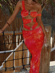 MAZIE MAXI DRESS TROPICANA