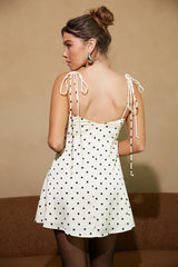 Ilona Polka Dot Mini Dress